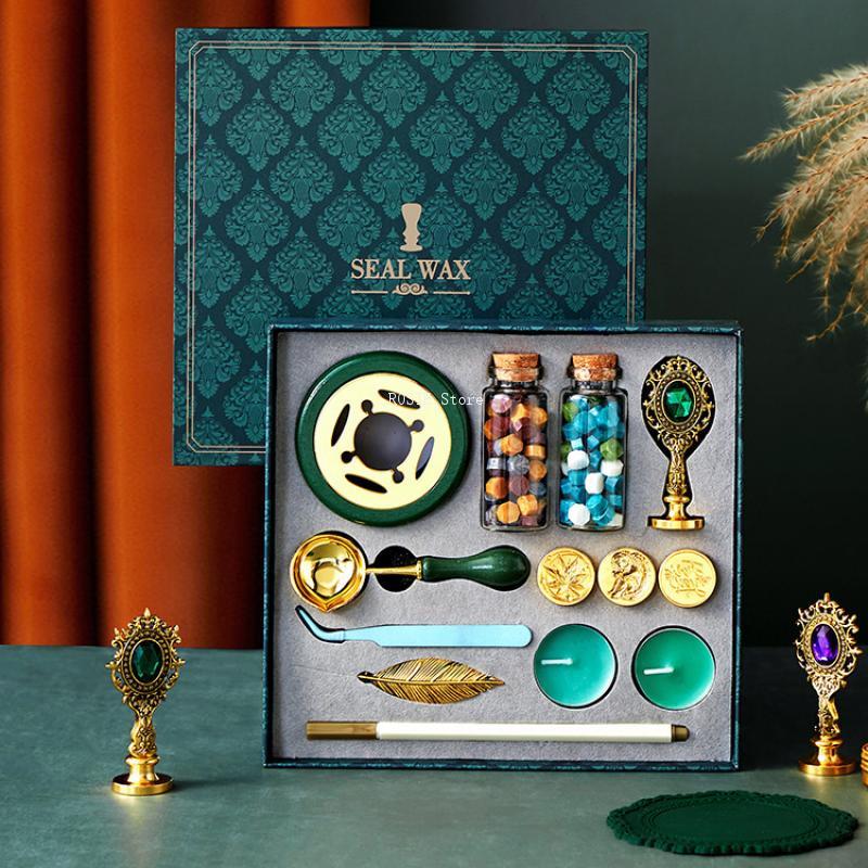 Mum Mühür Damga Seti Lake Damg - Wax Seal Stamp Set incelemesi ve fiyatı