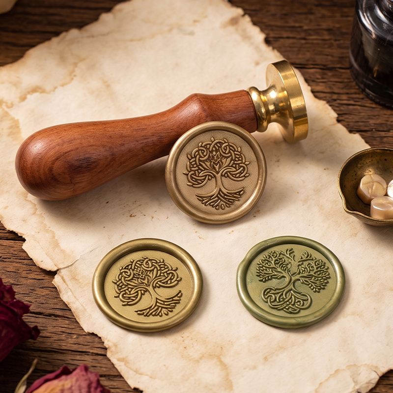 Ağaç Serisi Mum Mühür Seti (Bi - Wax Seal Stamp Set incelemesi ve fiyatı