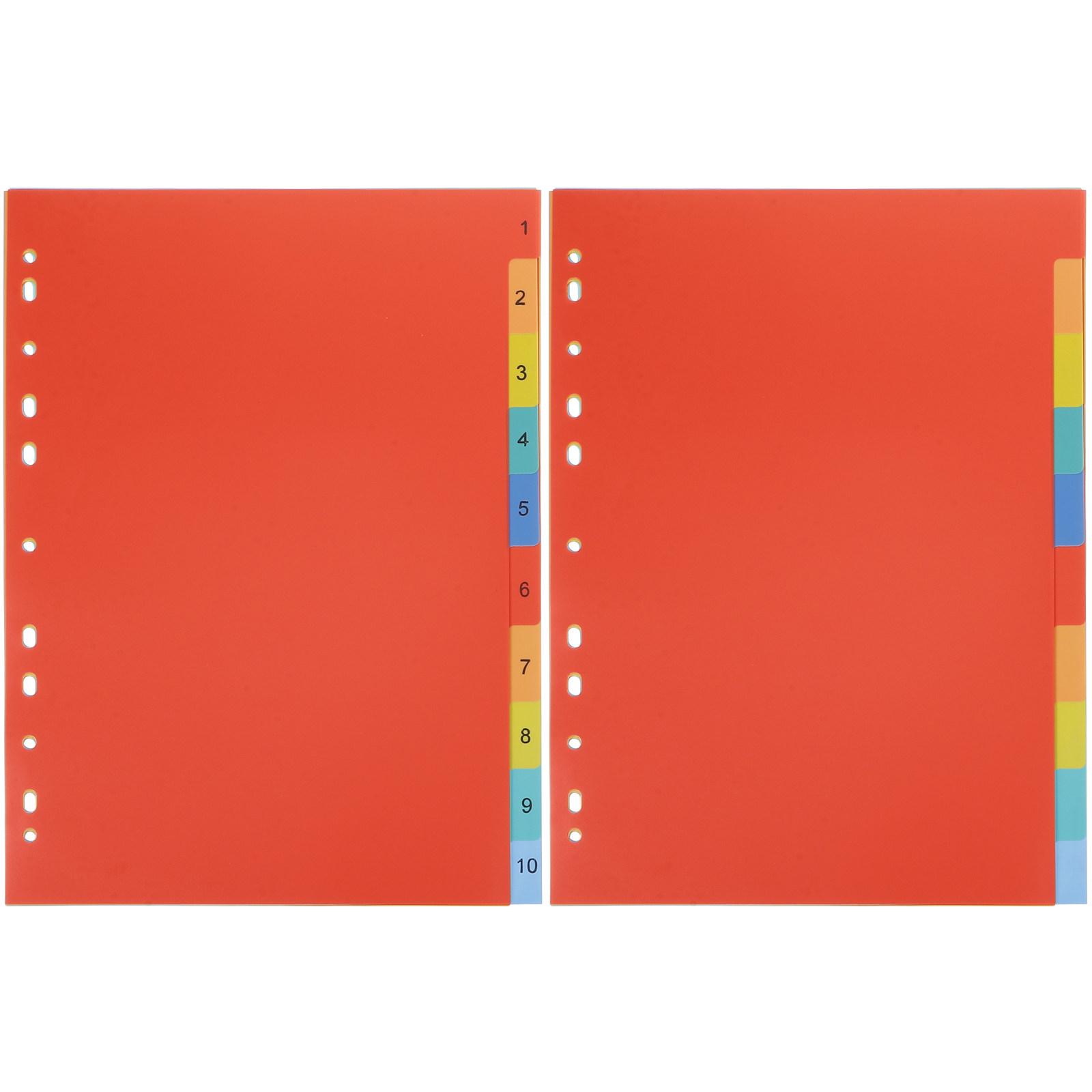 2 Set A4 Klasör Bölücü, PP Pla - Tab Divider A4 incelemesi ve fiyatı