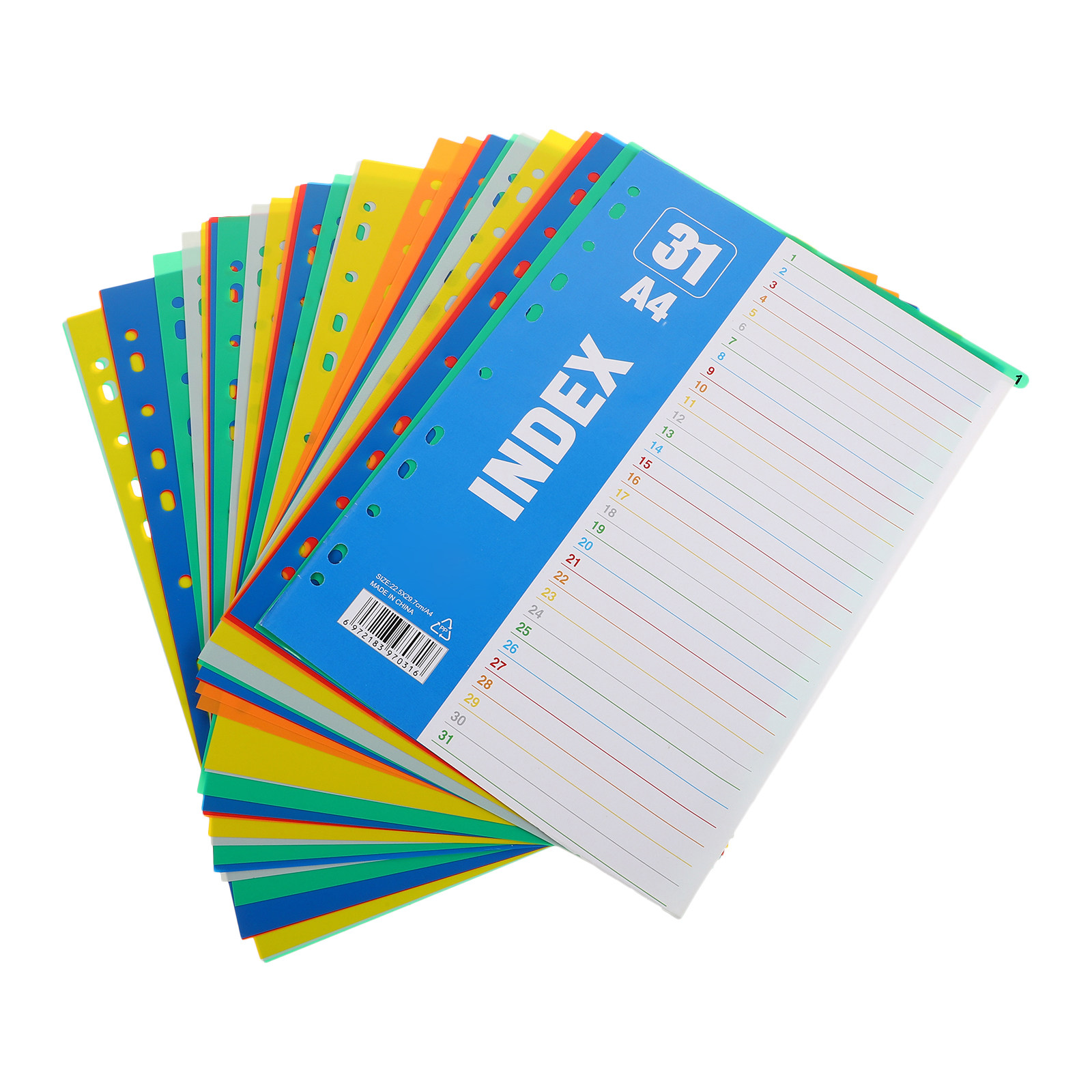 1 Set A4 11 Delikli Plastik İn - Tab Divider A4 incelemesi ve fiyatı